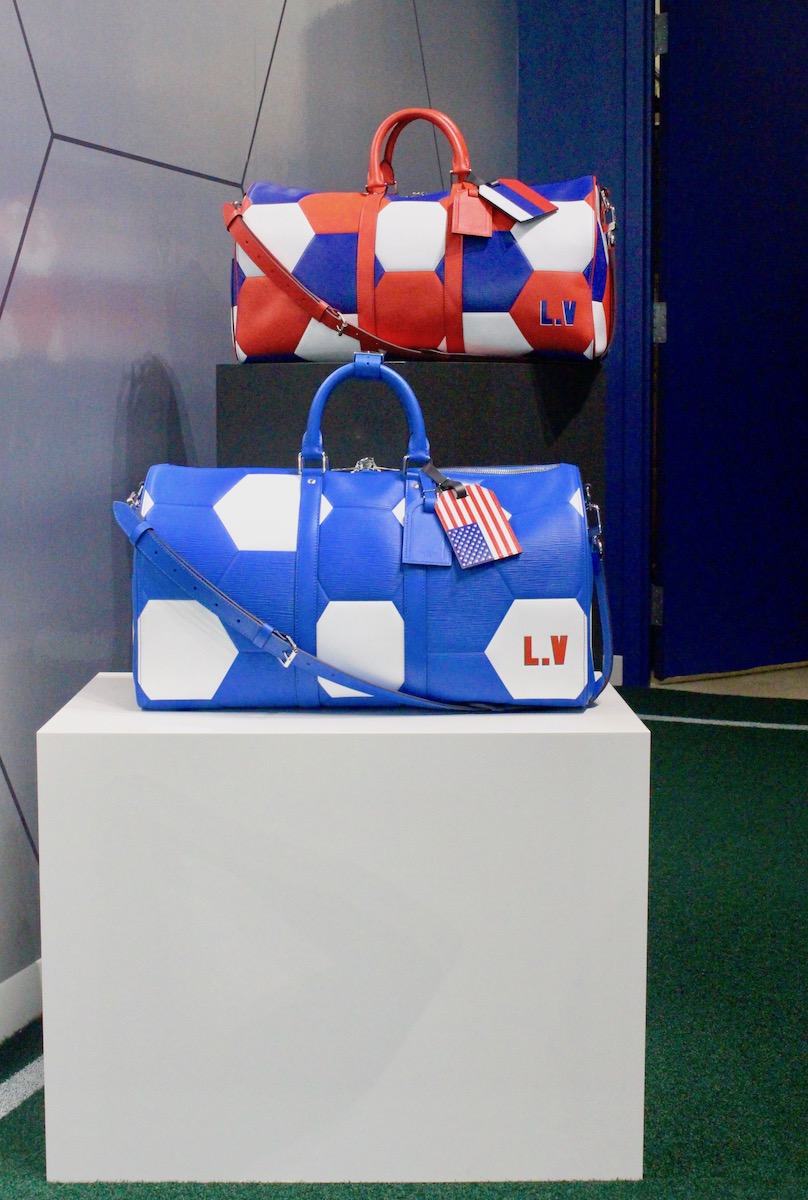 Louis Vuitton Name Tag Hexagonal FIFA World Cup USA in Epi Leather